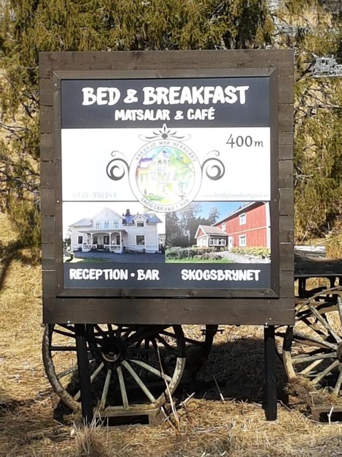 Skogsbrynet B&B, Bredsjoe Nya Herrgard Hallefors  Bagian luar foto